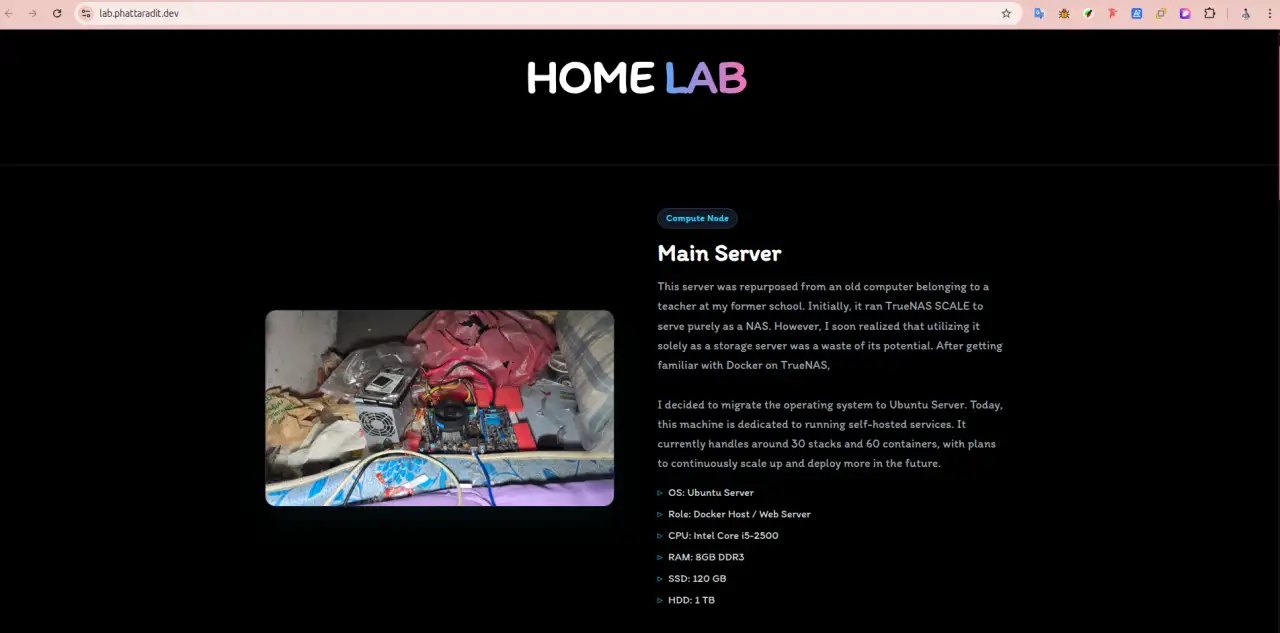 Home Lab Infrastructure