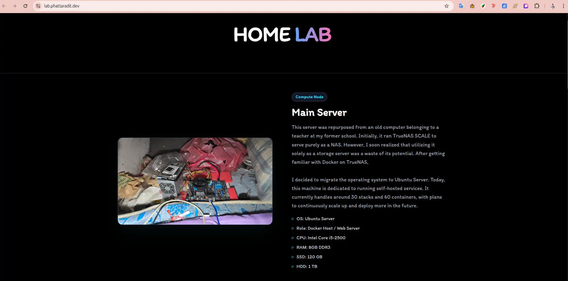 Home Lab Infrastructure