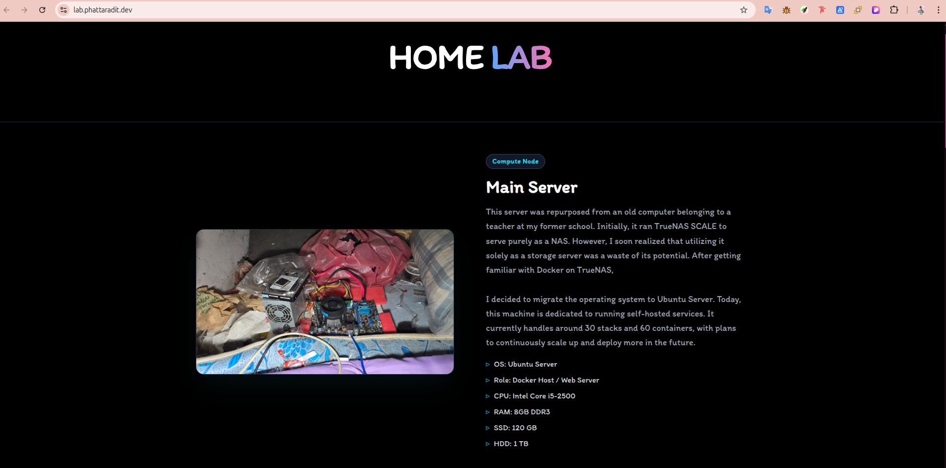 Home Lab Infrastructure